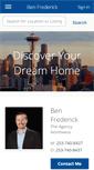 Mobile Screenshot of benfrederickhomes.com